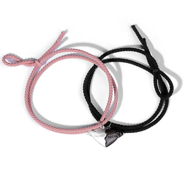 Magnetic Attraction Bracelets – Matching Love Connection Set